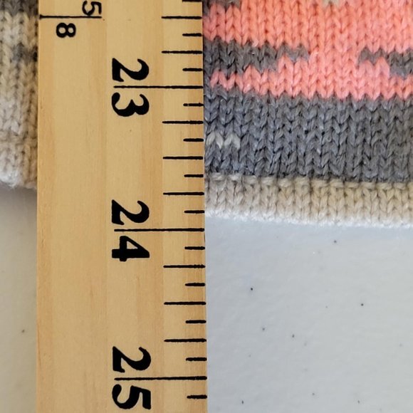 Dreamers Multicolor Gray Aztec Southwest Open Cardigan Sweater Women Size S/M - Picture 5 of 10